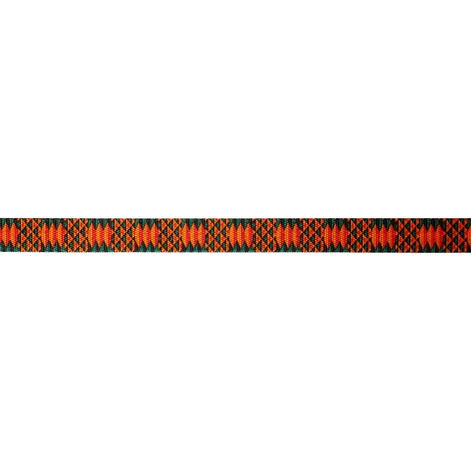 5/8" x 7yd. Faux Linen Geometric Ribbon by Celebrate It™